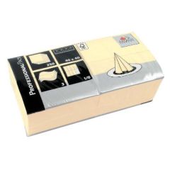 Fasana Serviet 40 x 40 cm 3-lag Elfenben - 250 stk/pk