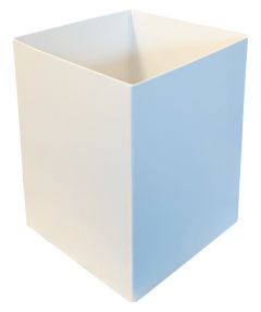 Take Away Single Æske Gyros Heroes 72 x 72 x 94 mm Hvid - 500 stk/krt