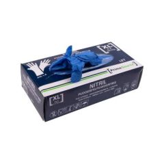 Prime Source Nitril Engangshandske let str. XL u/pudder Blå - 180 stk/pk