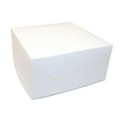 Pap Kageæske Hvid 150 x 150 x 75 mm - 250 stk/krt