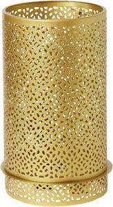 Bliss lysestage 200 x Ø 120 mm Guld - 4 stk/krt