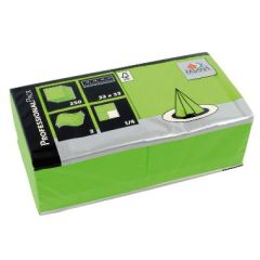Fasana Serviet 33x33 cm 3-lag, Lime Grøn - 250 stk/pk