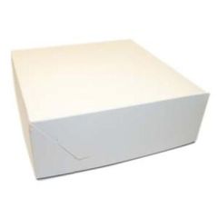 Pap Kageæske Hvid 230 x 230 x 80 mm - 250 stk/krt