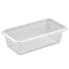 Plastbakke Kageboks 1-rum 605 ml PP Klar - 608 stk/krt