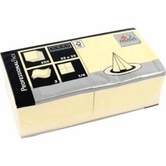 Fasana Serviet 33x33 cm 3-lag, Elfenben - 250 stk/pk