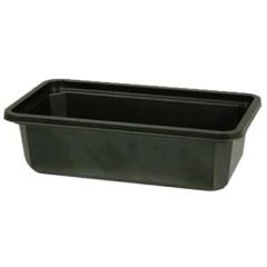 Bakke Kageboks 1-rum K2182-1F 605 ml PP Sort - 608 stk/krt