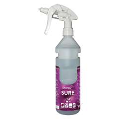 SURE Refill Flasker DvM/DQFM til SURE Cleaner Disinfectant  - 750 ml