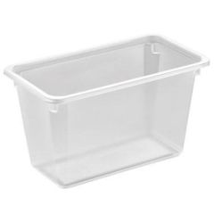 Plastbakke Kageboks 1-rum 1100 ml Klar - 384 stk/krt