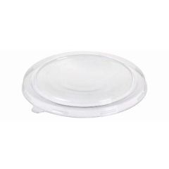 Plastlåg Rund Ø150 mm PET Klar til Salat-/Wok Skål 500-1000 ml - 50 stk/pk