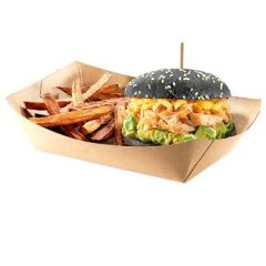 Pap Båd Bionedbrydelig Brun 168 x 96 x 57 mm - 250 stk/ps