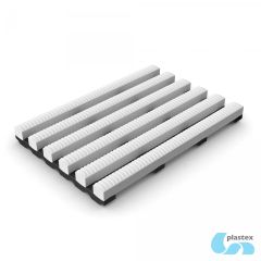 Heronrib Måtte til våde områder Hvid 1.22 x 10 m