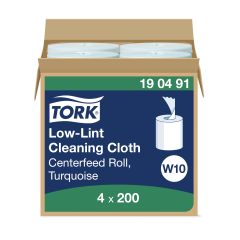 Tork W10 Refill Aftørringsklud Sensitiv 60 m t/Spand - 4 rl/krt