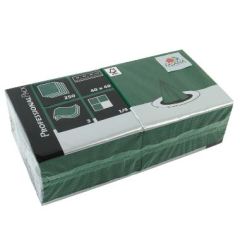 Fasana Serviet 40 x 40 cm 3-lag Mørkegrøn - 250 stk/pk