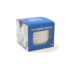 Muffinsform XL 60x25 mm Papir Hvid - 150 stk/pk