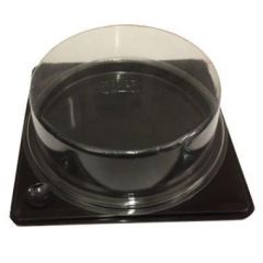 Bakke Kageboks APET Sort - 24 pk x 30 stk/krt