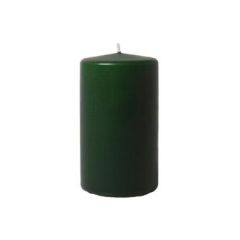 Bloklys 40 timer, Ø60 x 120 mm, Mørkegrøn - 12 stk/krt