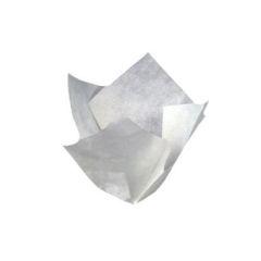 Muffinsform Tulipan Ø50x95 mm Hvid - 1000 stk/krt