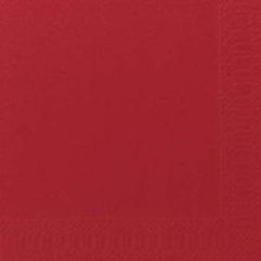 Duni Serviet 40 x 40 cm 3-lag Rød - 125 stk/pk