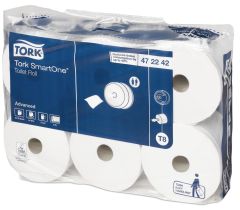 Tork T8 SmartOne Toiletpapir Advanced, 2-lag - 6 Rl/krt.
