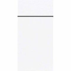Duniletto Serviet 40 x 48 cm til Bestik Hvid - 46 stk/pk