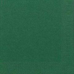 Duni Serviet 33 x 33 cm 3-lag Mørkegrøn - 125 stk/pk