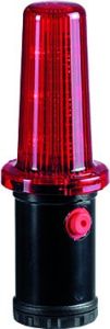 TTS Blink til advarsels kegle, Rød - 1 stk./krt