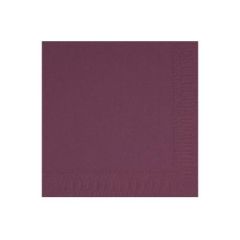 Duni Serviet 33 x 33 cm 3-lag Plum - 125 stk/pk