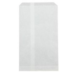 Bagerpose 2 kg 200 x 340 + 20 mm 40 gr Hvid - 1000 stk/krt