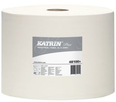 Katrin Plus Aftørringspapir L 4-lags Hvid - 360m x 26,5cm