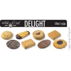 Småkager Delight Mix Enkeltindpakket, 120 stk/krt