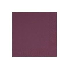 Duni Serviet 24 x 24 cm 3-lag Plum - 250 stk/pk