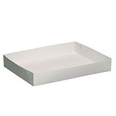 Karton Smørrebrødsæske Hvid 445 x 320 x 65 mm - 100 stk/krt