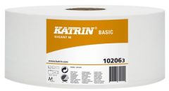Katrin Basic Toiletpapir Jumbo Gigant naturhvid 6 rl/krt