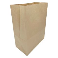 Klodsbundspose 22 L 320 x 170 x 400 mm 80 gr Brun - 200 stk/krt