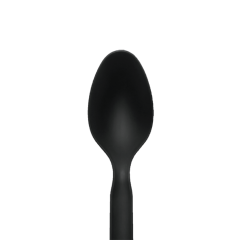 CPLA Ske Sort Bionedbrydelig - 25 stk/pk