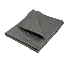 Microfiberviskestykke 38 x 65 cm, grå - 1 stk