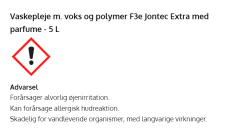 TASKI Jontec Extra & Care Vaskeplejemiddel m/polymere - 2 dnk x 5 L/krt