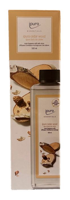 IPURO Bougie parfumée Essentials 051.1205 cedar wood 125g cedar