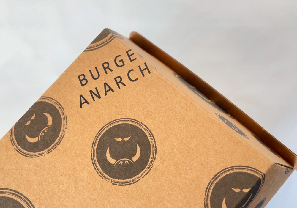 Burgerboks Burgerboks med logo