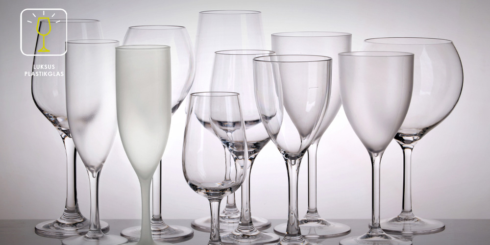 Høj kvalitet Elleve forskellige vinglas